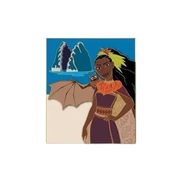 DSSH Disney Studio Store Hollywood Moana 2 Villain Matangi Bat‎ LE 400 Pin NWT - Picture 1 of 3